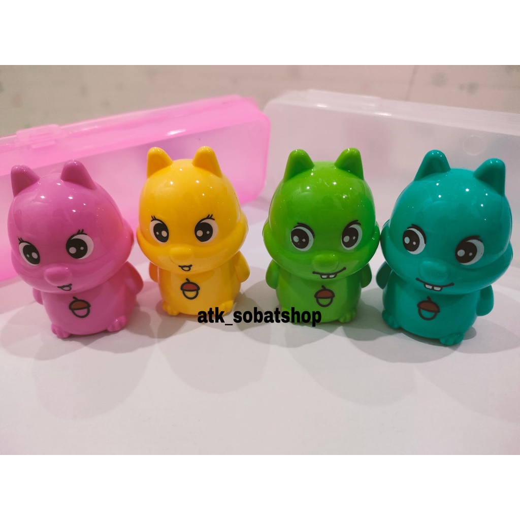 

Rautan Pensil Lucu Tupai Warna (/PCS)