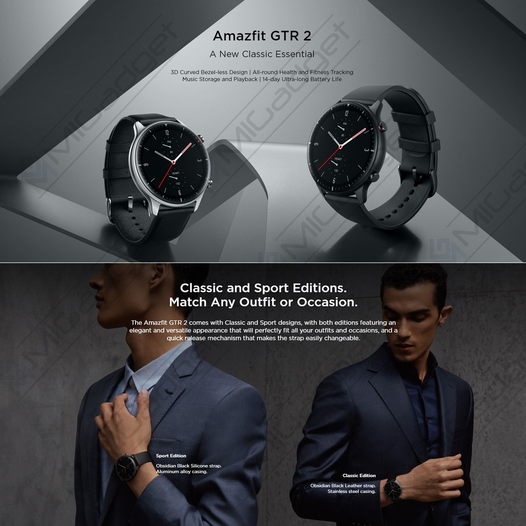 Amazfit GTR 2 GTR2 Smartwatch Garansi Resmi