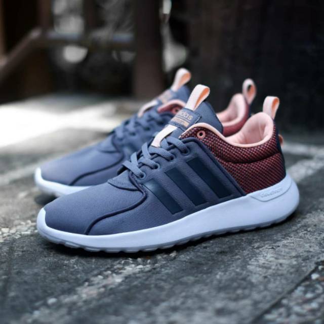 ADIDAS CLOUDFOAM LITE RACER GREY/PEACH