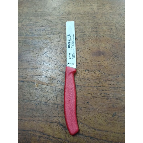 Pisau dapur / Pisau Buah / Pisau Daging / Paring knife 10cm Victorinox