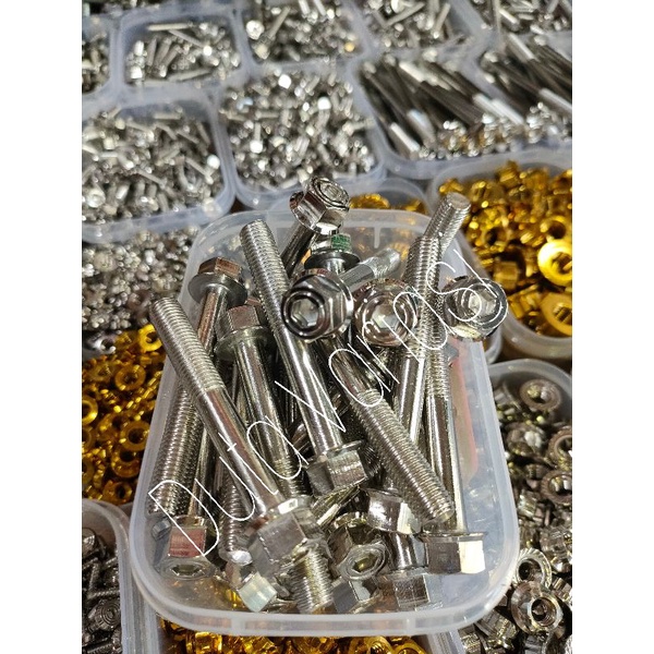 Baut 2Kunci Drat 14*7 cm { M10*70