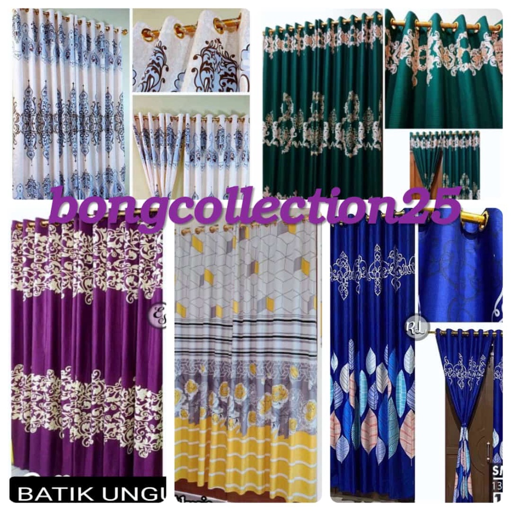 READY STOCK!!!! GORDEN PINTU JENDELA KATUN 12 SMOKERING / GORDEN POLOS/ GORDEN MURAH / GORDEN PINTU/ GORDEN SULTAN