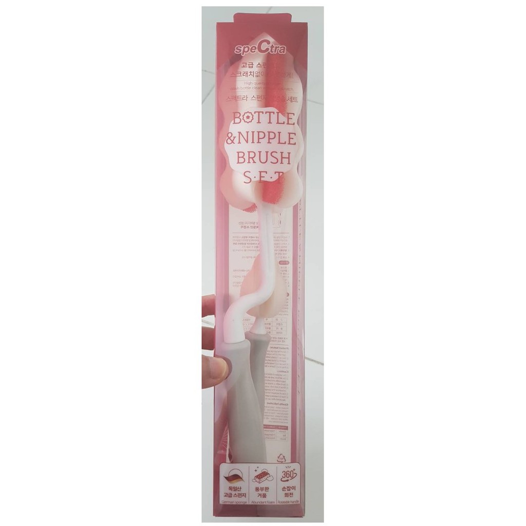 Spectra Bottle and Nipple Brush Set