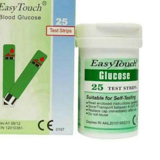 ➷ Easy Touch Strep Gula darah / Strip Easy Touch Glucose / Gula darah / Strip gula darah / Strip gul