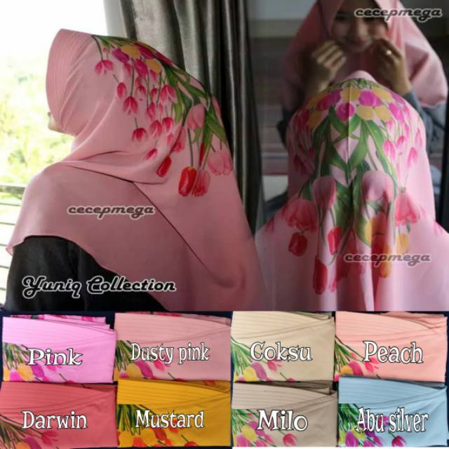 hijab / jilbab simple pet HASANAH TULIP