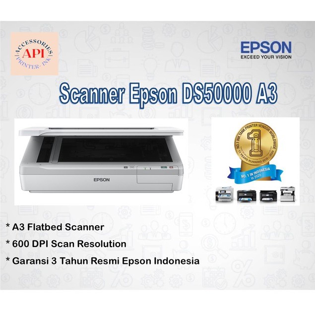 Scanner Epson WorkForce DS-50000 A3 Flatbed Document scanner