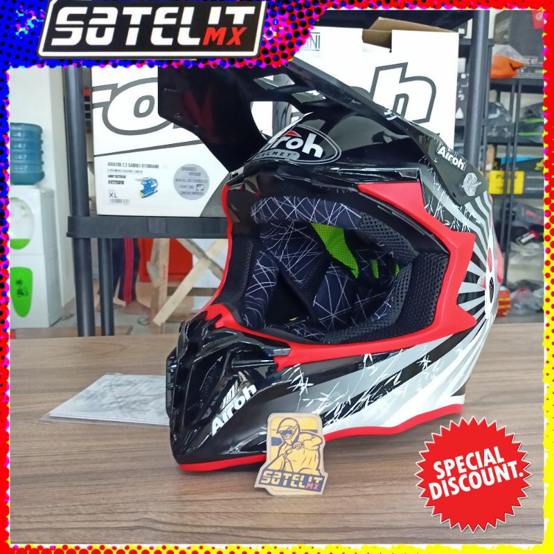 HELM AIROH TWIST 2.0 KATANA, AIROH KATANA, HELM AIROH KATANA