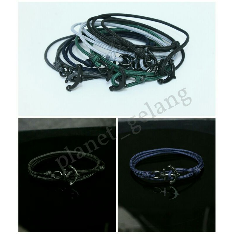 GELANG JANGKAR TALI PARACORD 1,5 MM