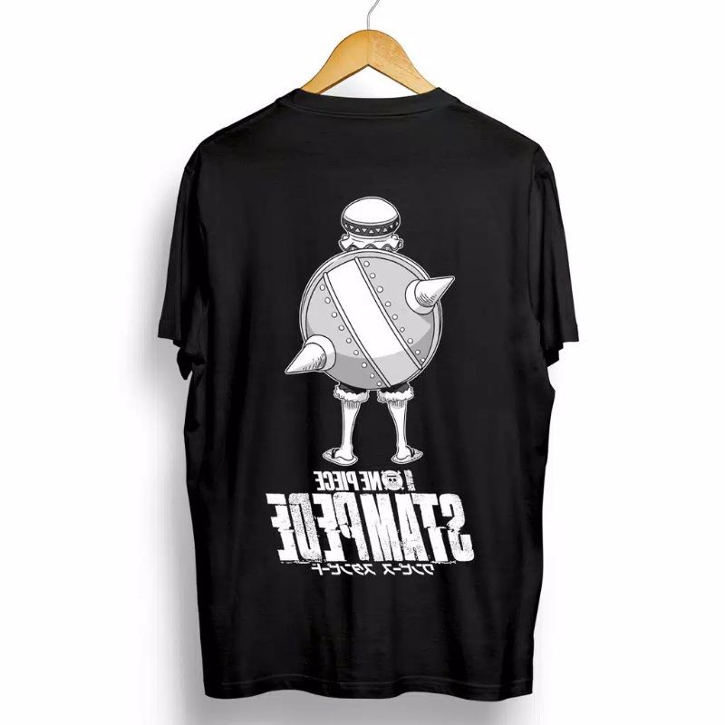 KAOS PRIA/ONEPIECE STAMPEDE/KAOS ANIME/KAOS HITAM