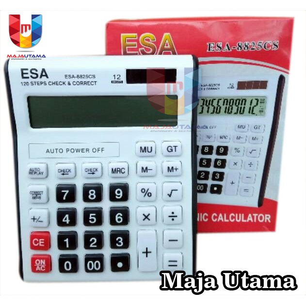 

Kalkulator ESA-8825CS Kalkulator Meja Dagang