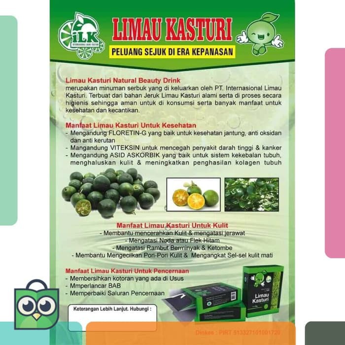 

Limau Kasturi Jeruk ajaib Minuman herbal murah dan bermanfaat