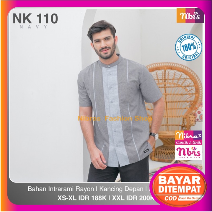 Koko Nibras Dewasa Lengan Pendek Baju Kemeja Nibras Pria Cowok Laki Laki Dewasa Kekinian Terbaru 202