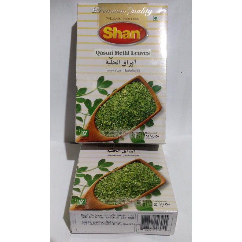 

Shan - Fenugreek Leaves /50gr