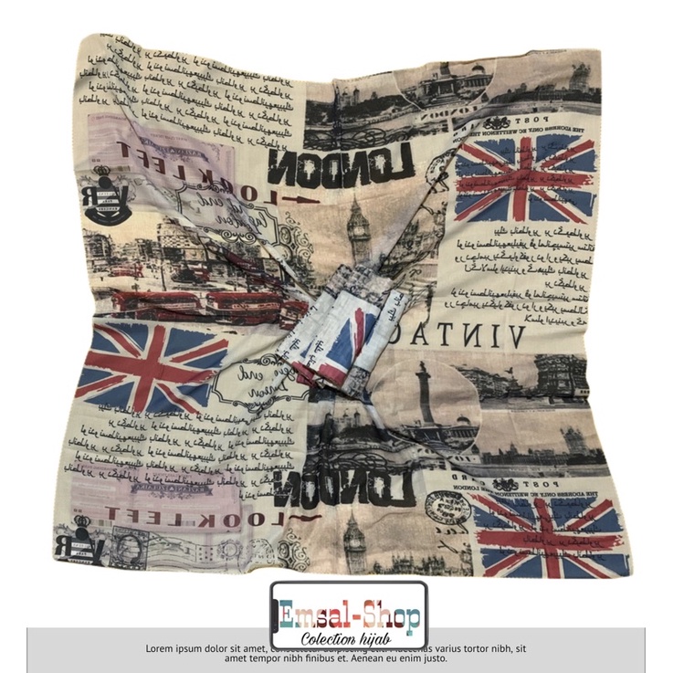 (COD) TERLARIS !!! HIJAB KORAN ARAB / KRUDUNG VOAL MOTIF ARAB / HIJAB VIRAL / HIJAB SEGI EMPAT-2