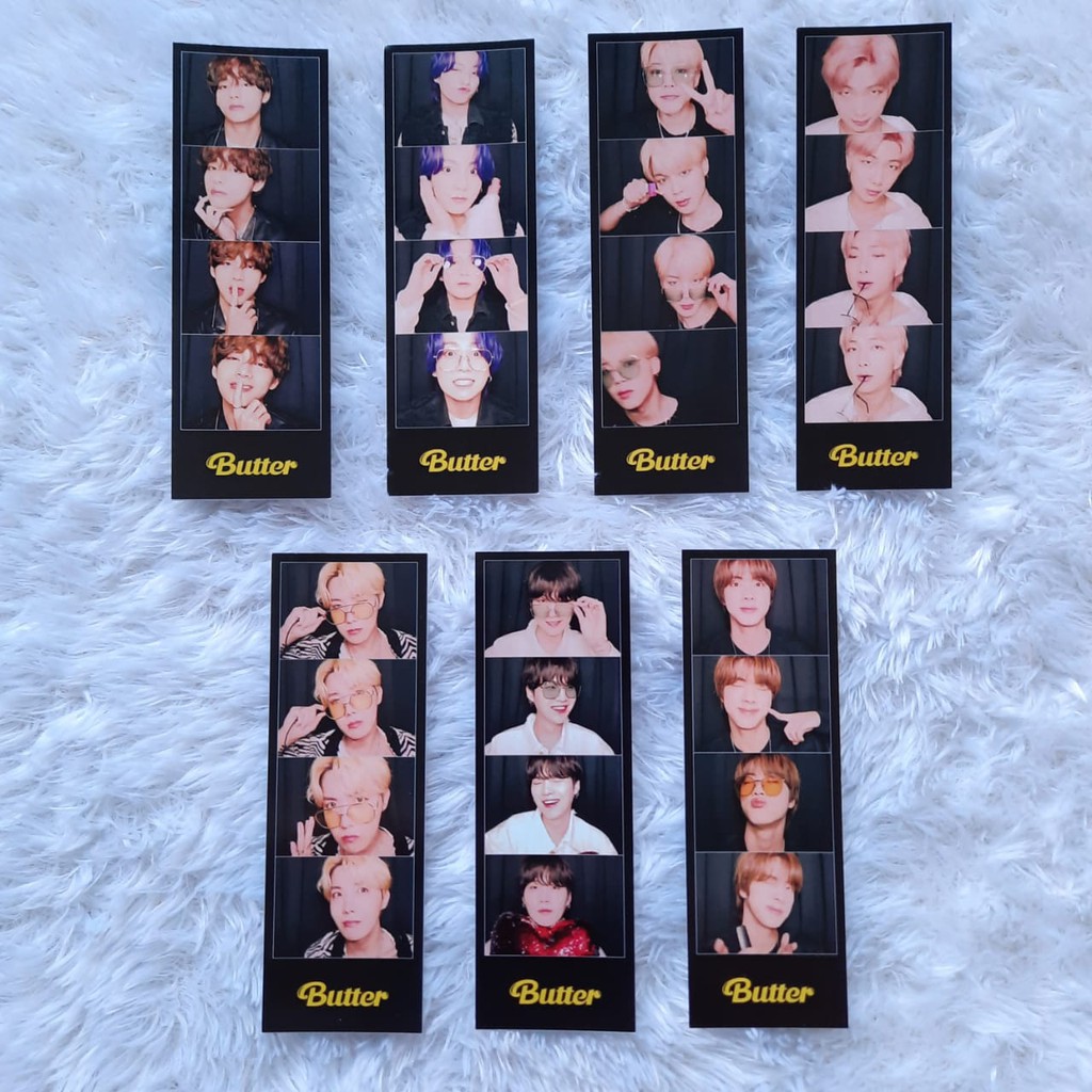 BTS BUTTER PHOTO STRIP