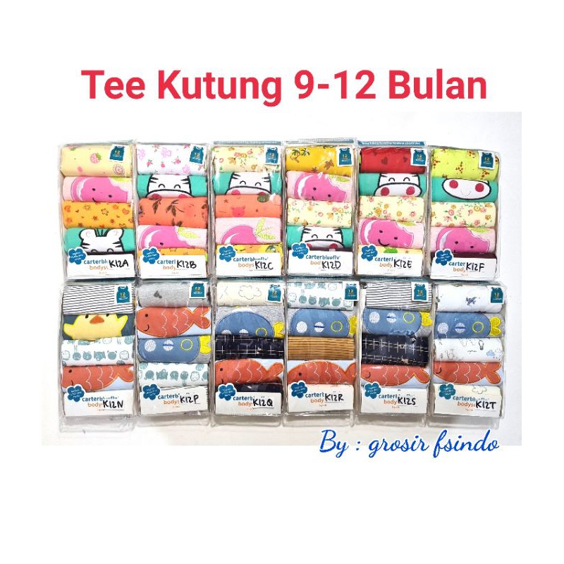 Tee Kutung KODE K /atasan kutung 5in1/ singlet 5in1/ kaos singlet bayi