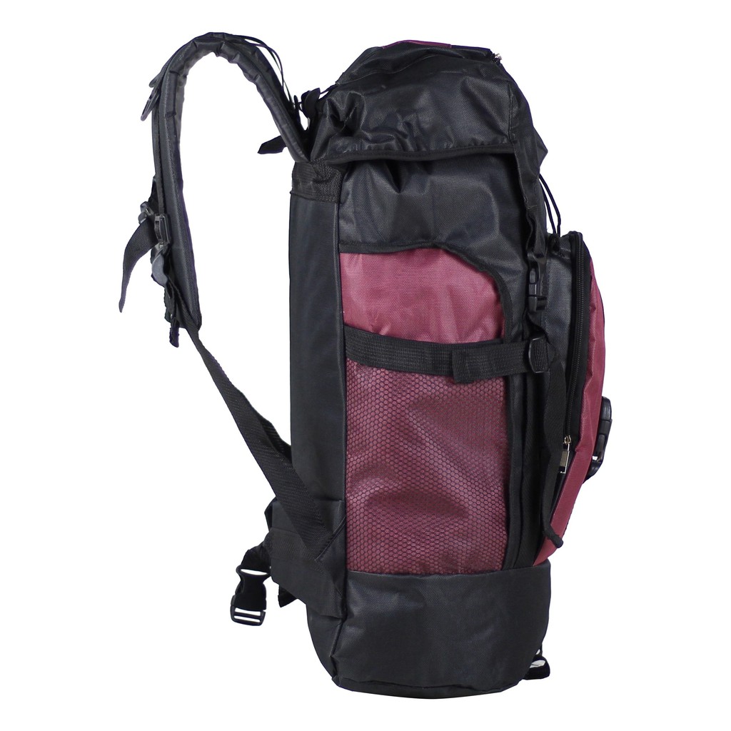 Ransel Gunung Tas Jumbo Polo Ardo Hitam Merah Bagus Backpack Outdoor Keren Travelling
