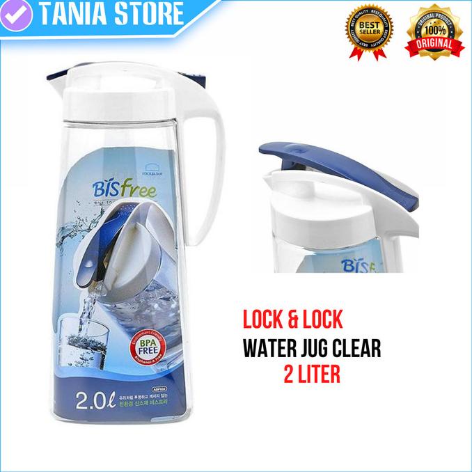 BAYAR DITEMPAT Botol Minyak Goreng 2 Liter Bening - Lock Clear Dispenser Cooking Oil/TOPLES PLASTIK/
