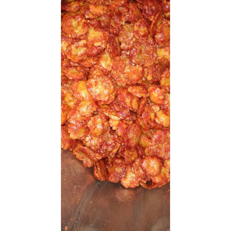 

Snack kiloan - mlinjo cemet pedas manis (250 gr)