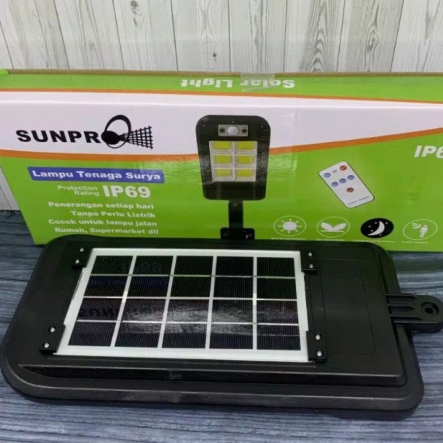 COD Lampu Taman Tenaga Surya SUNPRO IP-69 / Lampu Dinding Sunpro IP 69 / Lampu Solar Panel SUNPRO IP-69