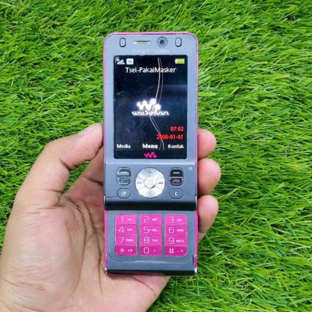 Hp jadul Sony ericsson W910i walkman series original normal hp unik warna langka
