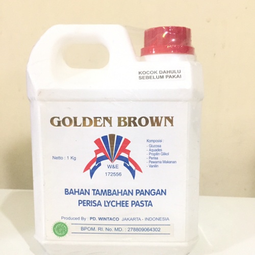 

GOLDEN BROWN Perisa Kue LYCHEE Leci Pasta 1Kg 1 Kg