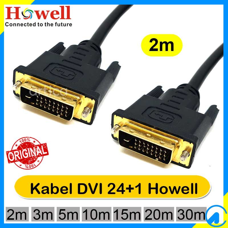 Jual Kabel Dvi Dvi D Male Male Howell M Shopee Indonesia