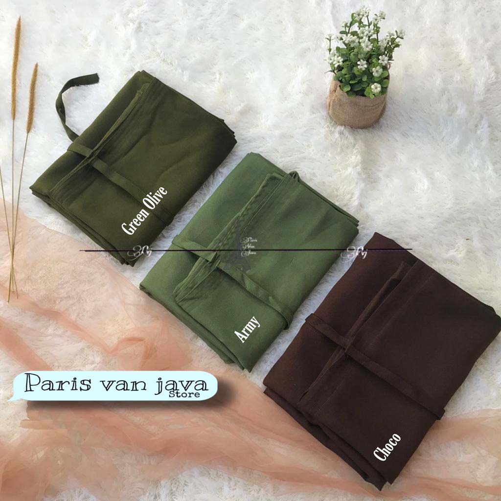 Hijab Bergo Maryam Tali Non Pad Moscrepe Jumbo(L) | Jilbab Bergo Maryam Premium | Kerudung Jumbo | Bergo Tali | Bergo Moscrepe