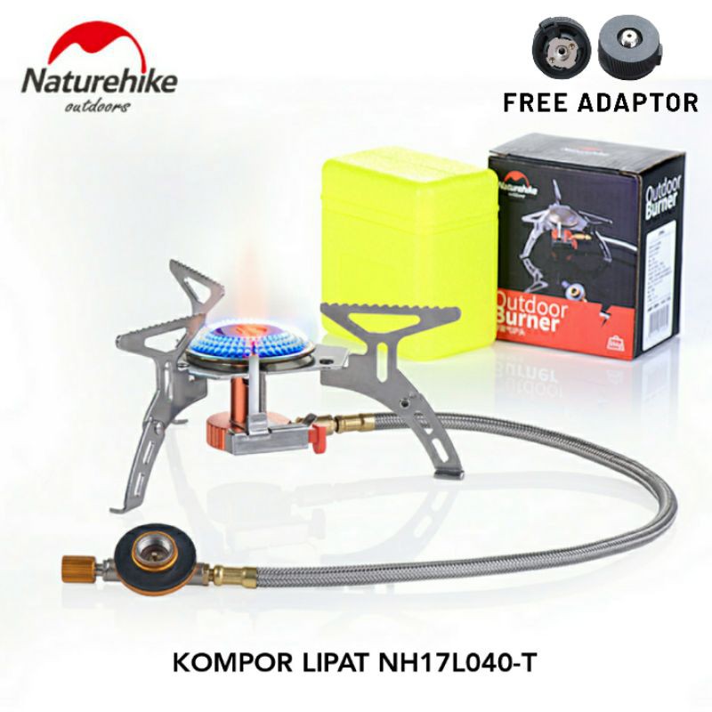 KOMPOR GAS LIPAT MINI CAMPING PENDAKI GUNUNG RINGAN PORTABLE STOVE