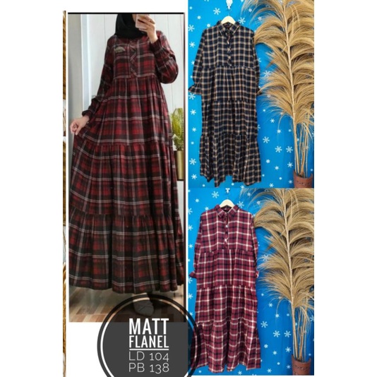 TERLARISSS GAMIS FLANEL