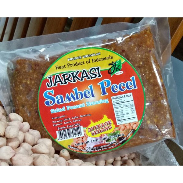 Sambel Pecel Premium Jarkasi Rasa Pedas Original Shopee Indonesia