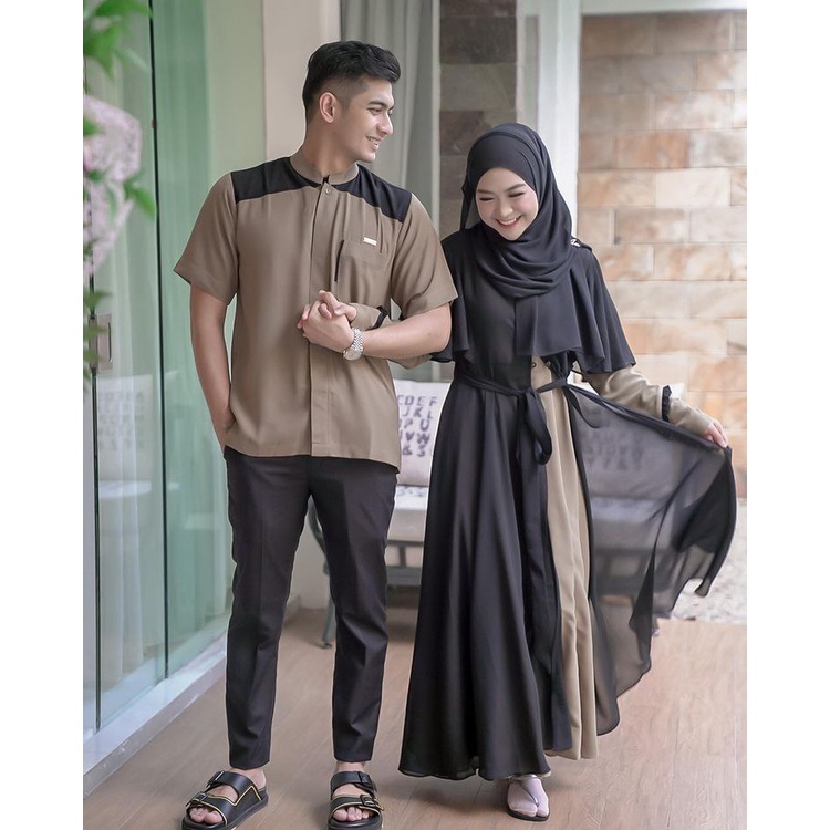 READY Dress Mom Myrtle Family Series Original Aden Hijab Sarimbit 2022