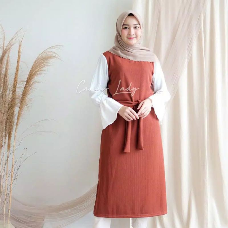 BAJU ATASAN WANITA MUSLIMAH TUNIK