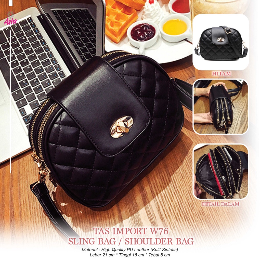 ASTA W76 TAS IMPORT SLING BAG / SHOULDER BAG