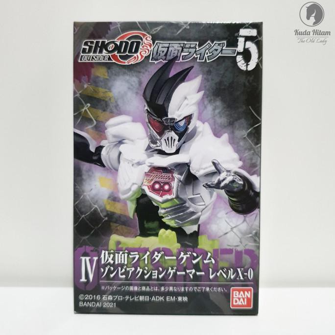 Shodo-O Kamen Rider 5 Ex-Aid Genm Zombie Action Gamer Level X-0 Blade Spesial Ramadhan