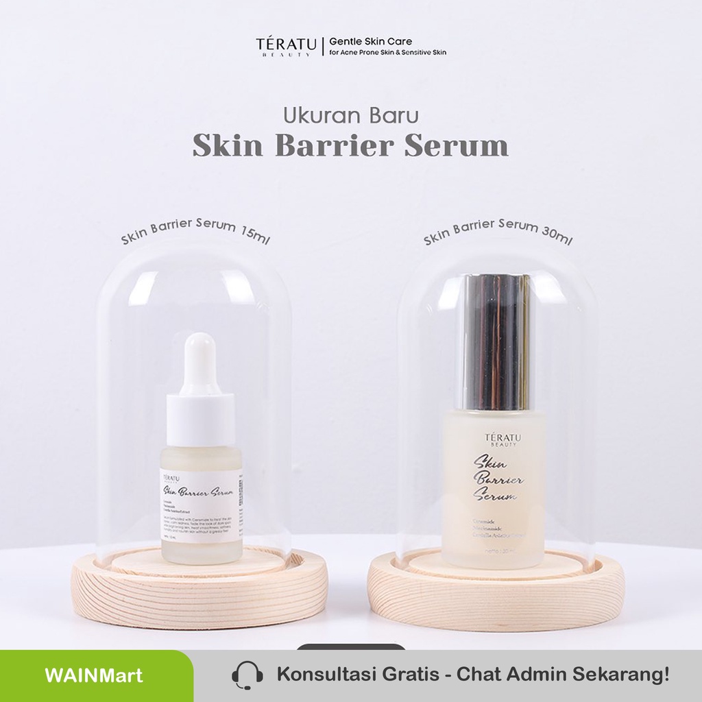 Teratu Beauty Skin Barrier Serum 30 mL Cerahkan Kulit Samarkan Dark Spot Skincare Noda Hitam