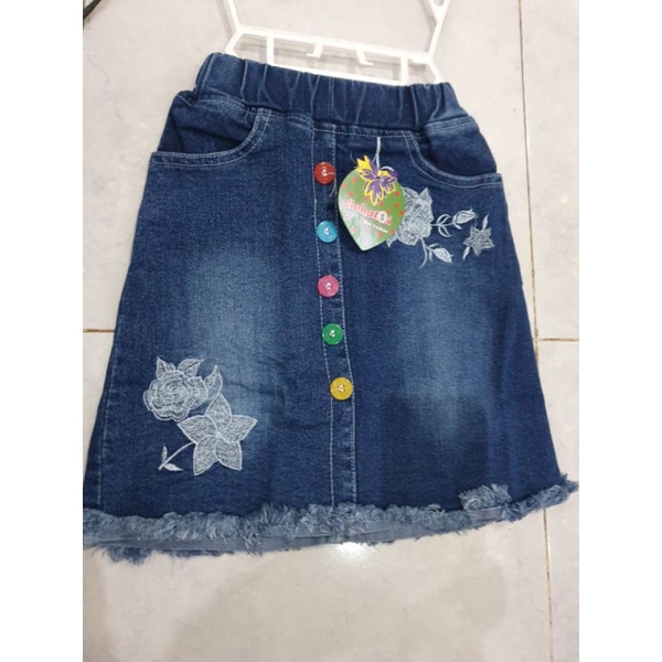 ROK ANAK JEANS MINI