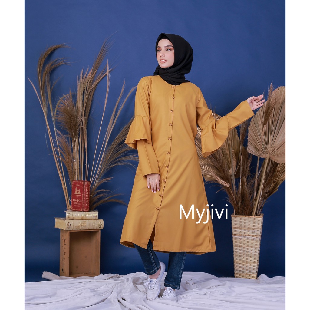 RUFFLE TUNIC TOYOBO BY MYJIVI