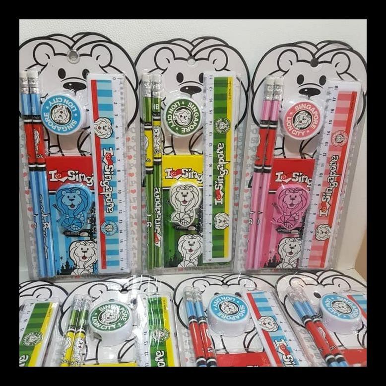 

PROMO STATIONERY SET SINGAPORE ORIGINAL READY PAKET ALAT TULIS MURAH