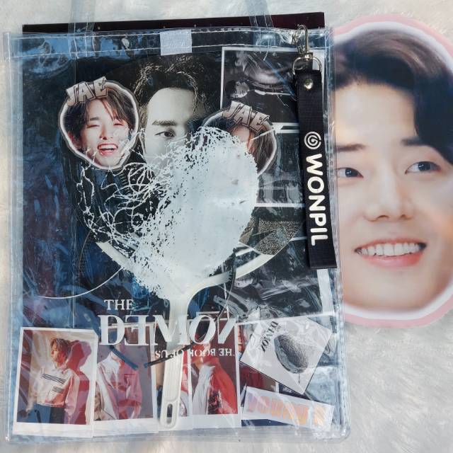 TOTE TRANSPARANT DAY6 THE DEMON DOWOON JAE SUNGJIN WONPIL YOUNGK
