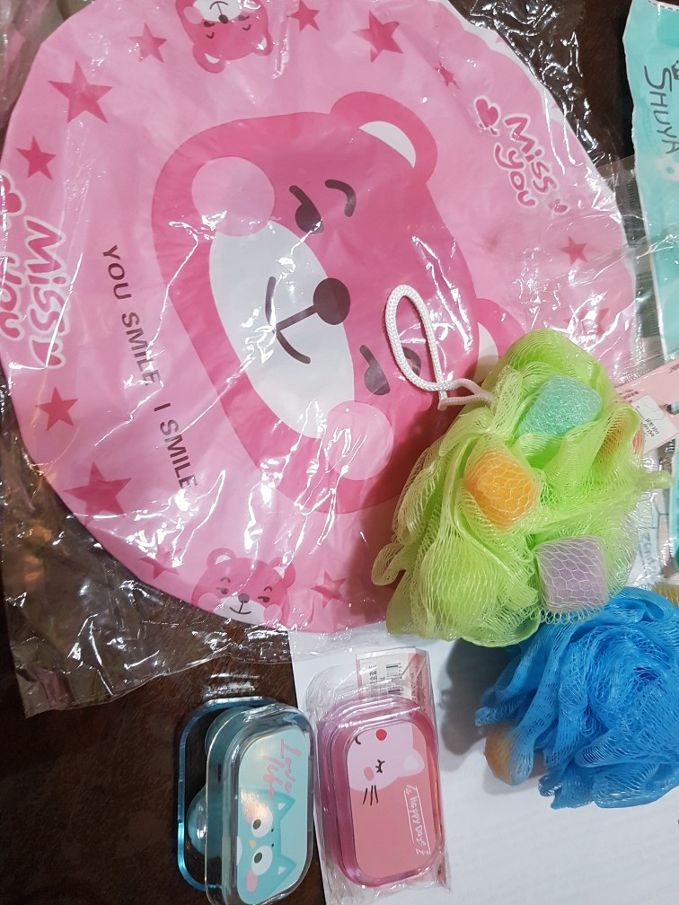 Shower Puff / Spons Mandi / Puff Mandi