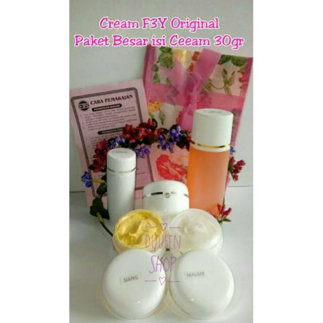 Paket Cream F3y Original -  isi Cream 30gr