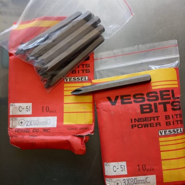 Dijual Mata obeng plus gedor ketok vessel japan Berkualitas