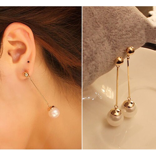 Anting Import Mutiara Gold