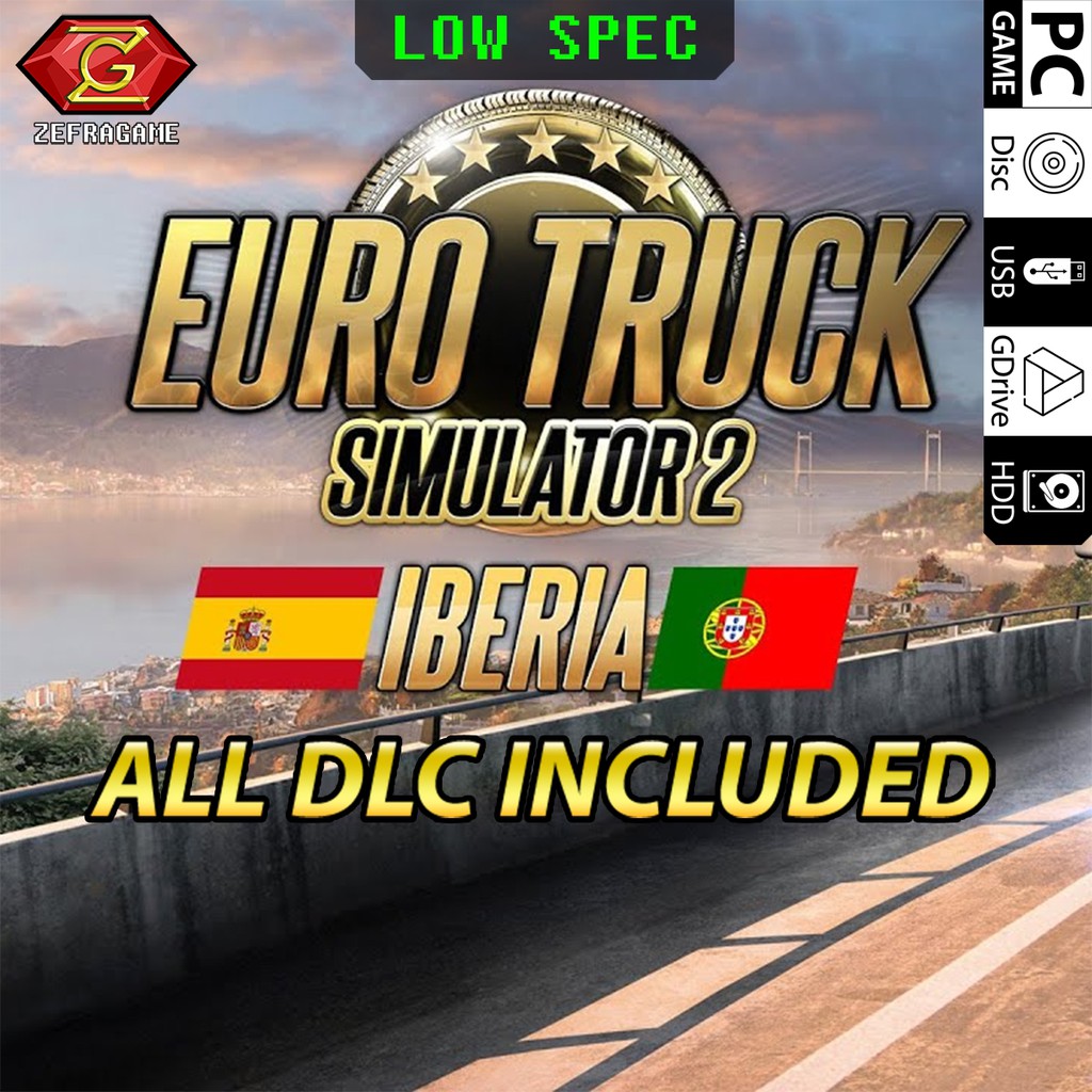 EURO TRUCK SIMULATOR 2 All DLC Included/ETS2/ETS 2 PC Full Version/GAME PC GAME/GAMES PC GAMES