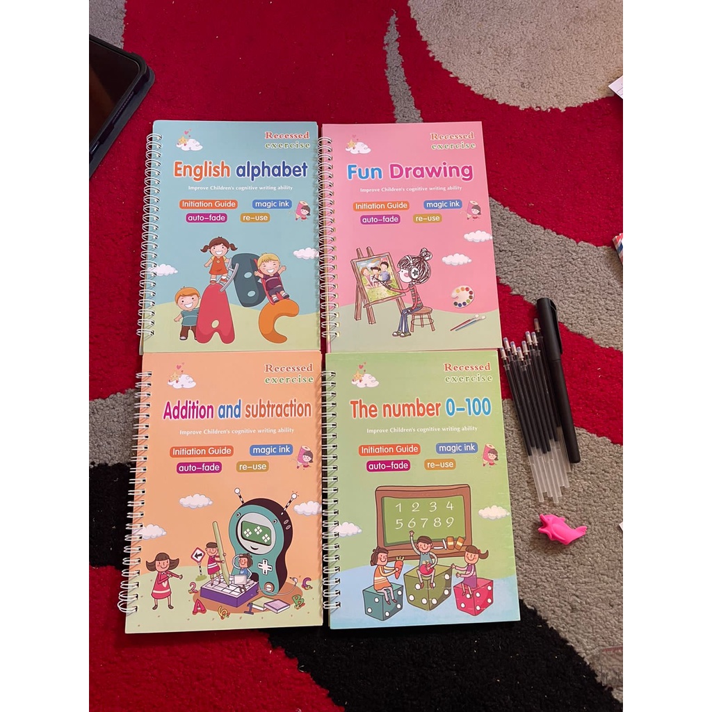 

Sank Magig Batch 2 Lebih HardCopy 1 Set isi 5 (4 Buku 1 Paket Pena dan Isi)