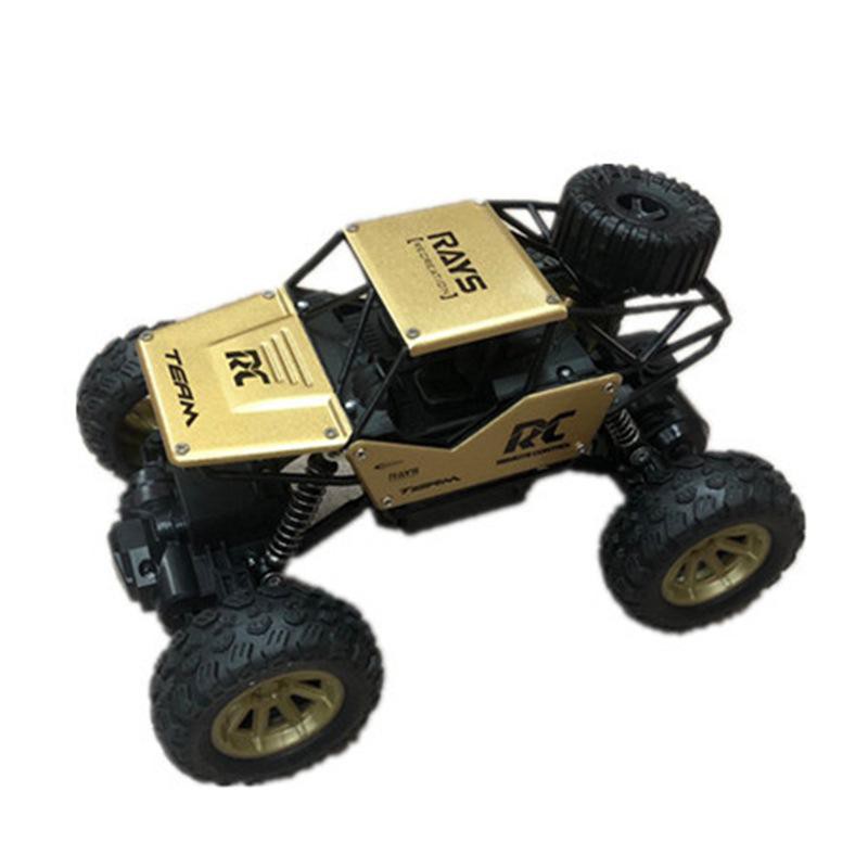 Mainan Mobil Remote Control Rock Crawler Offroad Alloy Material 1:18