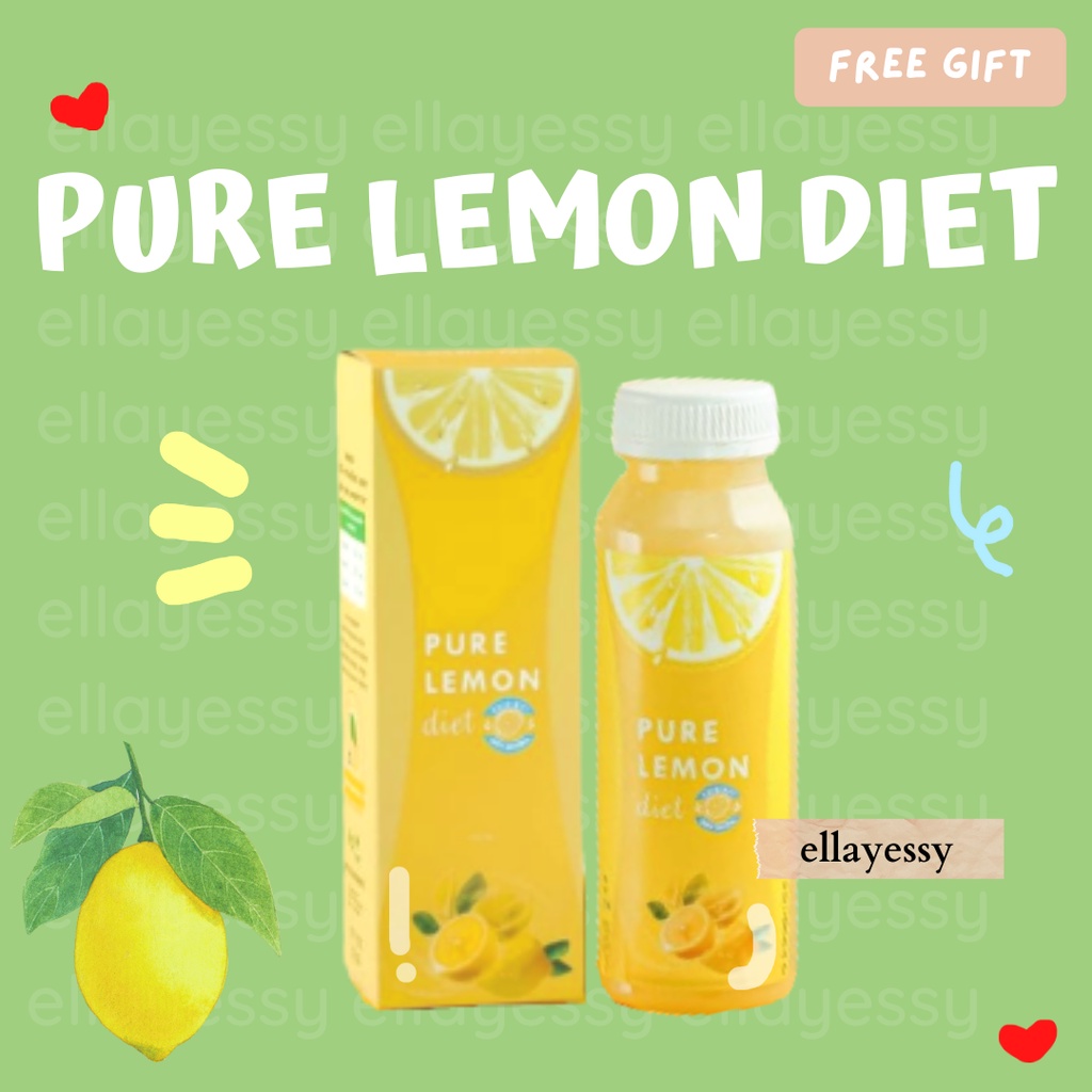 Lemon diet/minuman diet/minuman pelangsing/lemon herbalov