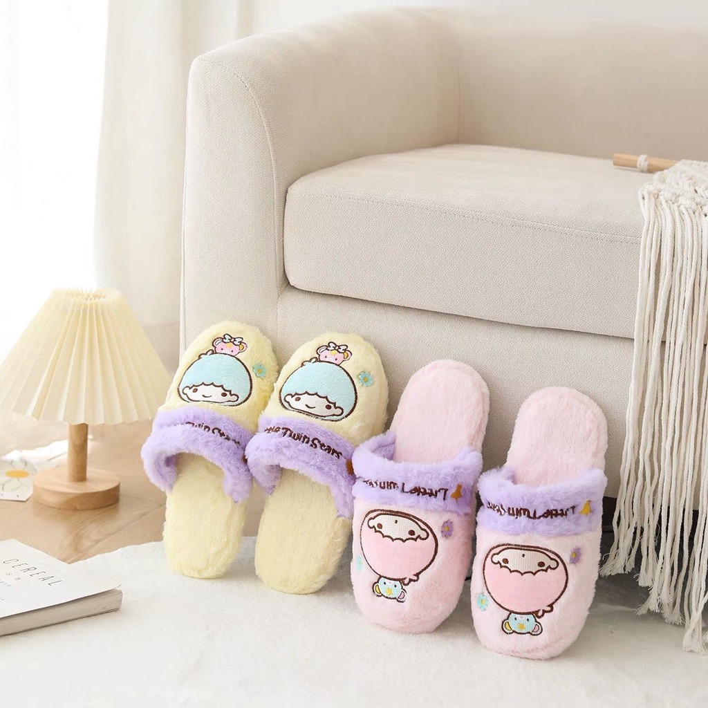 SANDAL RUMAH MELODY HELLO KITTY KUROMI CINNAMOROLL POMPOMPURIN KEROPPI LITTLE TWIN STARS KIKI LALA SEPATU KAMAR