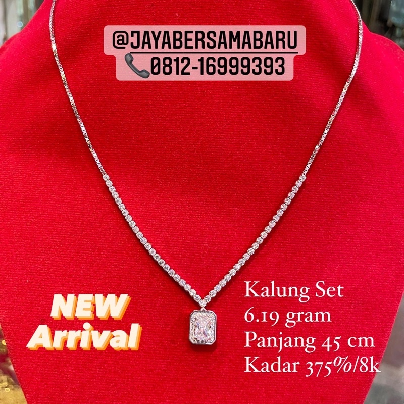 Kalung aurel emas kadar 375%/8k